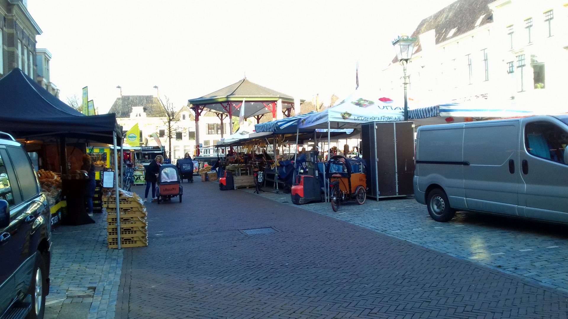 Zaterdagmarkt Plantage tijdelijk verplaatst naar Nieuwe Markt