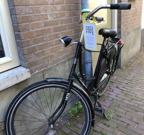 Binnenstadbewoners verrast door waarschuwing aan de fiets