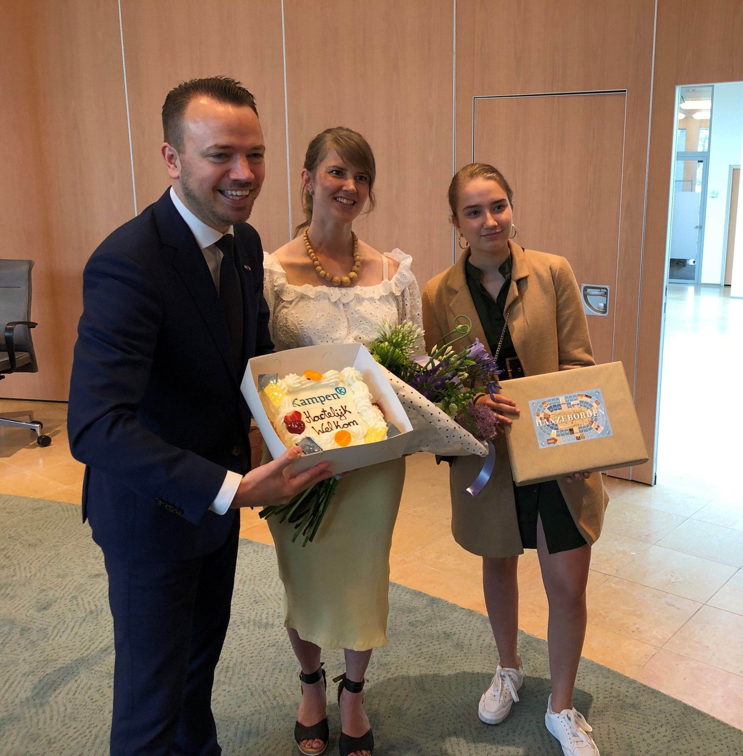 Sander de Rouwe, jongste burgemeester van Kampen