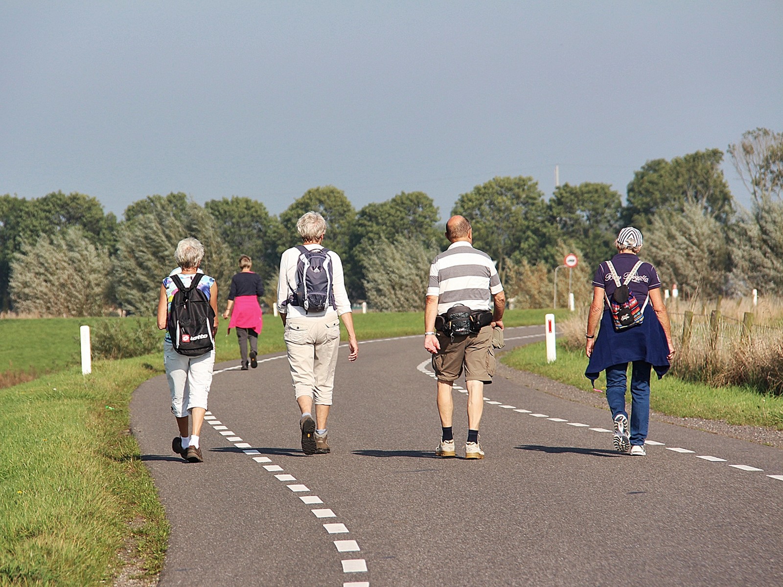 Wandelen met mensen uit andere delen van de gemeente Kampen