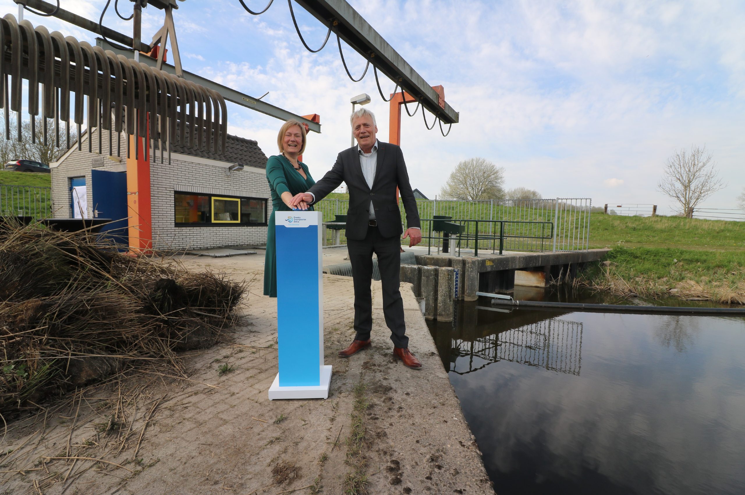 Nieuwe vispassage voor gemaal Roggebot bij Kampen