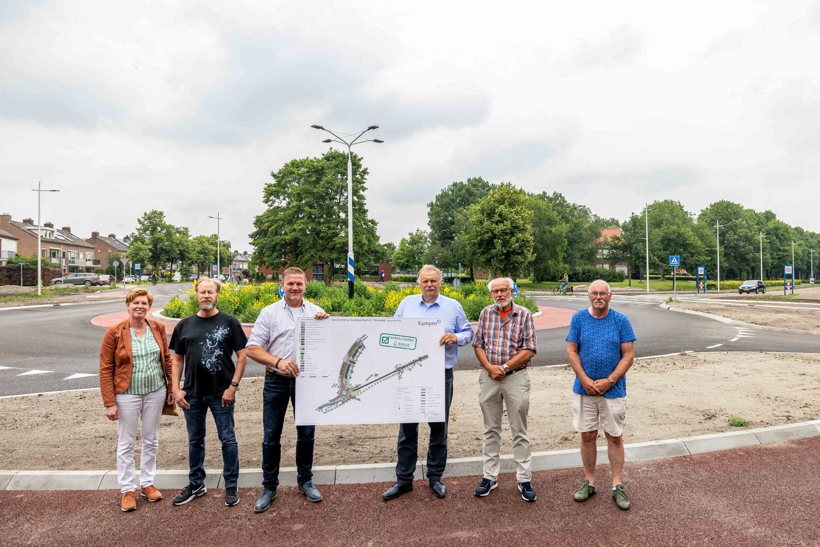 Herinrichting Flevoweg en Oostzeestraat afgerond